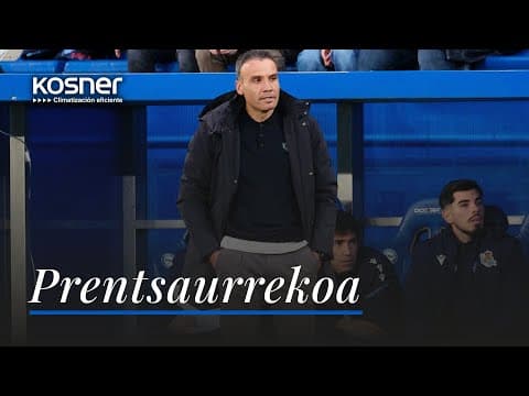 RUEDA DE PRENSA POSPARTIDO | Sergio Francisco | Deportivo Alavés 1 - 0 Real Sociedad