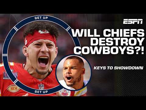 A FOOTBALL FEAST 🦃 Thanksgiving Day previews 🏈 Will the Cowboys get TORCHED by the Chiefs? | Get Up