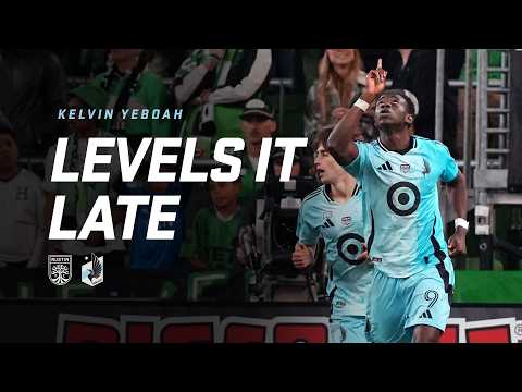 MNUFC GOAL! Kelvin Yeboah Gets the Leveler
