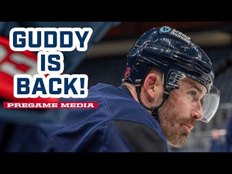 GUDDY IS BACK! 🎉Erik Gudbranson Returns to the Blue Jackets Lineup vs. Canucks | Pregame Media