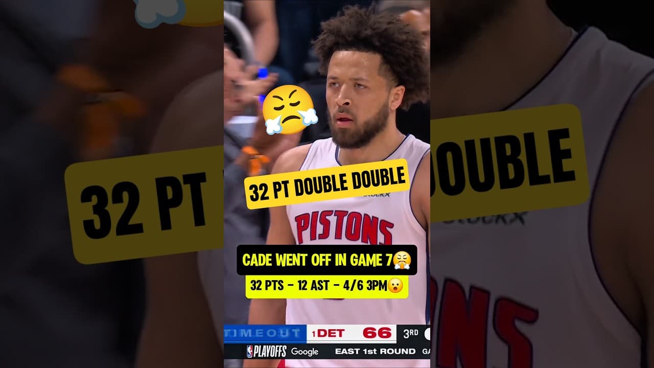 Cade TOOK OVER in GAME 7😤