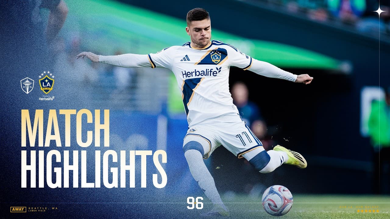 MATCH HIGHLIGHTS: LA Galaxy at Seattle Sounders FC | 05.16.26