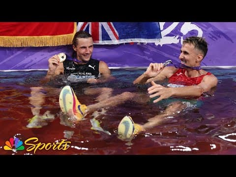 MUST SEE FINISH! .07 seconds decides Worlds steeplechase threepeat attempt in Tokyo | NBC Sports