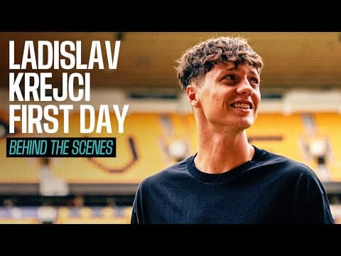 Ladislav Krejci signs for Wolves! | Behind the scenes of signing day