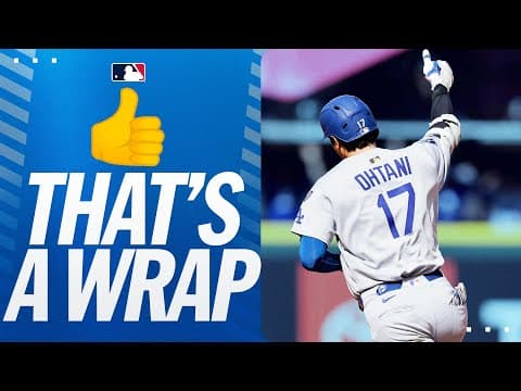 An INCREDIBLE Game 162 for Shohei Ohtani: 3 hits and his record-breaking 55th home run 👏 | 大谷翔平ハイライト