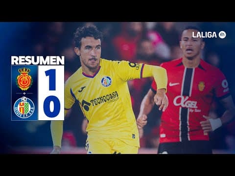 ⚽ Resumen |  RCD Mallorca 1 - 0 Getafe CF | J12 LALIGA