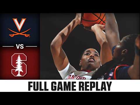 Virginia vs. Stanford Full Game Replay | 2025-26 ACC Women's Basketball