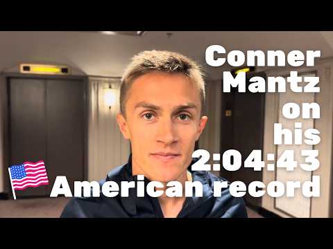 Conner Mantz reflects on 2:04:43 American record at 2025 Chicago Marathon