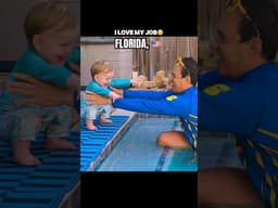 THE BEAUTY OF TEACHING BABIES TO SWIM