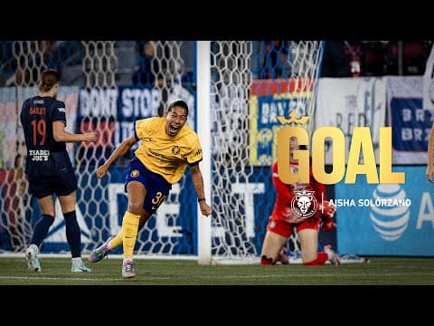 GOAL: Aisha Solórzano 18', September 27, 2025