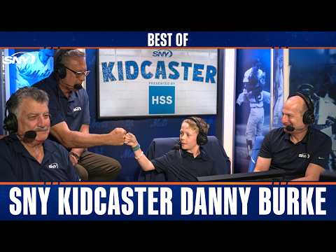 Best of SNY Kidcaster Danny Burke's debut in the booth
