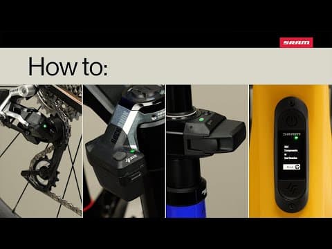 SRAM AXS | How to: Pair, add, and remove components