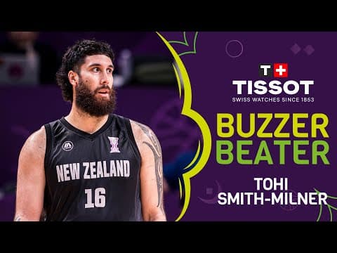 Tohi Smith-Milner gets it to go at the buzzer! | China 🇨🇳 vs. New Zealand 🇳🇿 | #AsiaCup 2025