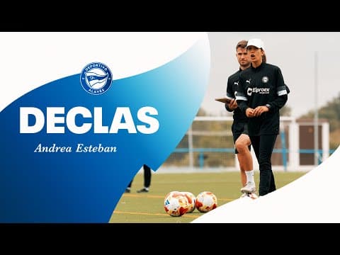Andrea Esteban: "Quiero un equipo protagonista, valiente e intenso" | Deportivo Alavés