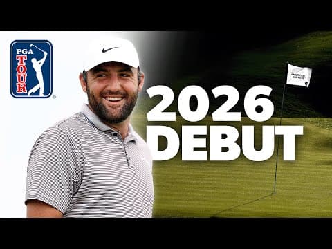 Scottie Scheffler makes his 2026 debut, Chris Gotterup wins The Sony Open | The Drop