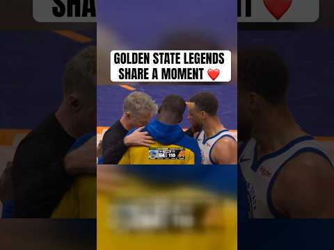 Steve Kerr, Draymond Green, Steph Curry taking in the moment