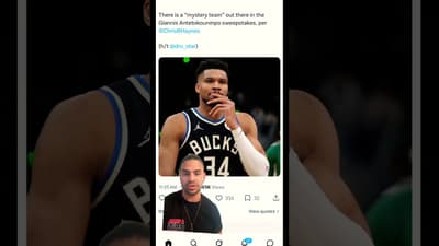 Giannis Antetokounmpo trade rumors to the Miami Heat are heating up! #nba #shorts #fyp #trending