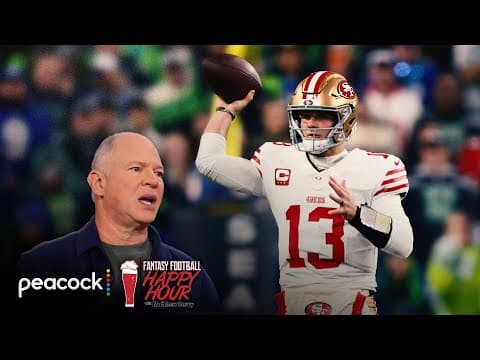 49ers ‘ran out of bodies’ in playoff loss to Seahawks | Fantasy Football Happy Hour | NFL on NBC