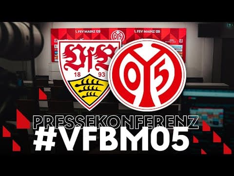 Die PK vor dem Bundesliga-Spiel in Stuttgart | #VFBM05 | #05ertv | Saison 2025/26