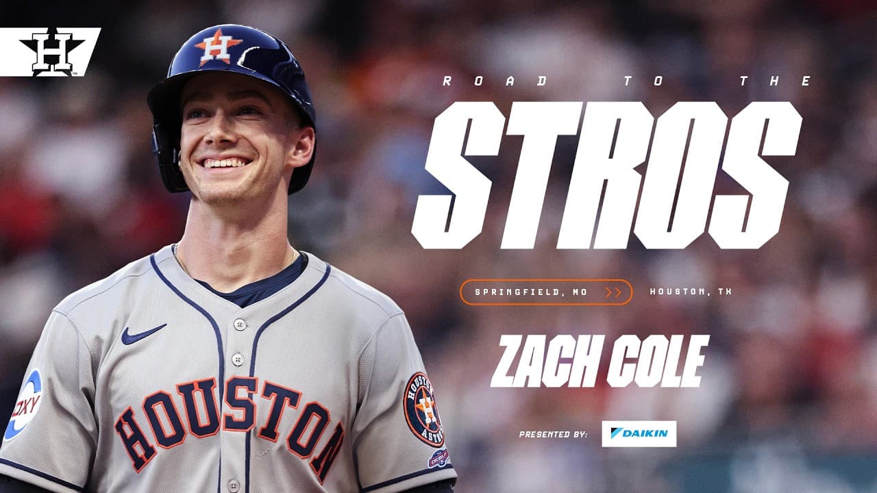 Road to the Stros: Zach Cole | The MLB Debut Every Kid Dreams About | S2E1