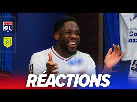 "Prendre un maximum de points avant la trêve" : les réactions après OL - FC Nantes