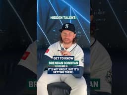 you'll never guess donnie's hidden talent