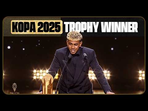 Lamine Yamal Wins 2025 Kopa Trophy 🏆 | Gyökeres Named Gerd Müller Winner | Ballon d’Or 2025