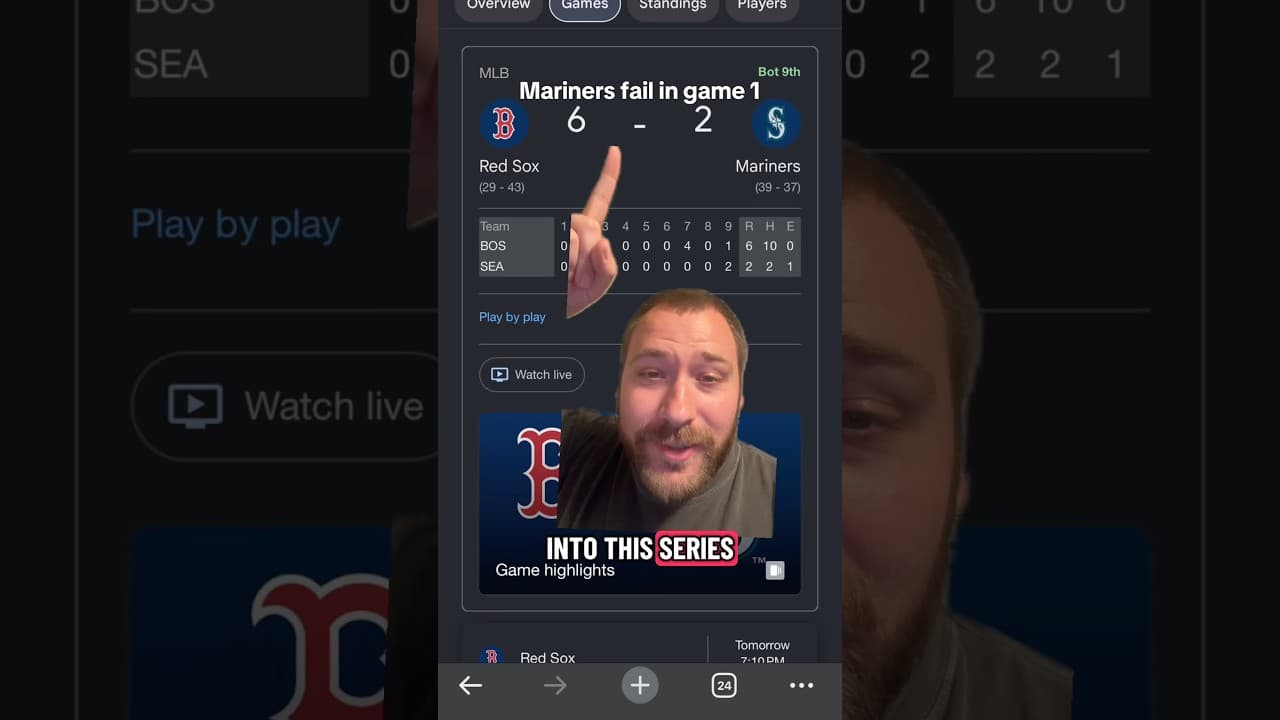 The Mariners offense looked HOPELESS vs Ranger Suarez