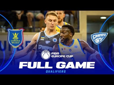 LIVE - CSM Corona Brasov v BC Dnipro | FIBA Europe Cup 2025-26