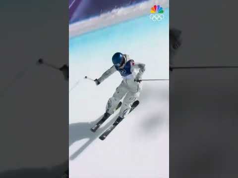 Eileen Gu goes big on her final run in the Women’s Freeski Halfpipe and delivers a 94.75! ❄️⛷️
