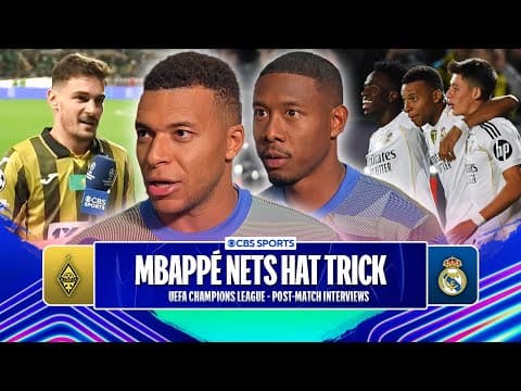 "I Feel PROUD" Kylian Mbappé on scoring 60th UCL GOAL ➕ David Alaba & Jorginho on Real Madrid WIN