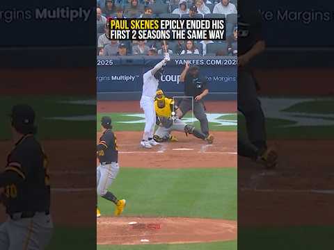 Paul Skenes ended his first two MLB seasons with a strikeout and proceeded to take it all in.