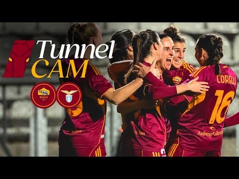 BEHIND THE SCENES ✨| ROMA 3-0 LAZIO