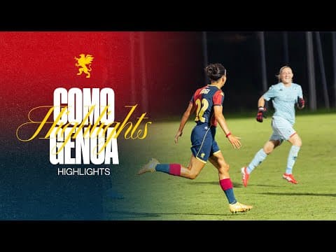 HL | COMO 1-1 GENOA | SERIE A WOMEN'S CUP 25/26