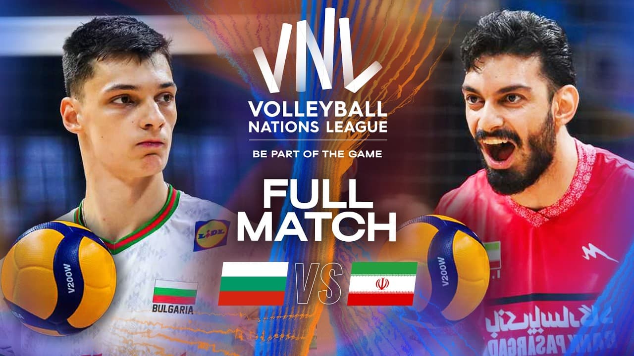 Bulgaria 🇧🇬 vs. Iran 🇮🇷  | VNL 2025 - Full Match | Week 3
