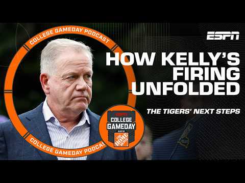 How LSU's firing of Brian Kelly unfolded 🧐 What comes next for the Tigers? | College GameDay Podcast