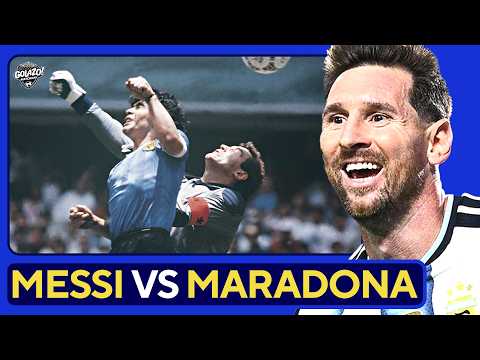 Argentina's MOST ICONIC World Cup Goal | Messi or Maradona??
