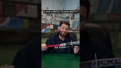 Is that a METAL Torpedo Bat????