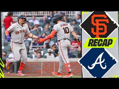 Giants vs. Braves Game 2 Highlights (6/17/26) | MLB Highlights