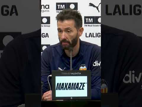💬 Carlos Corberán: "Hay que mirar los partidos de frente para ser el mejor Valencia CF posible"