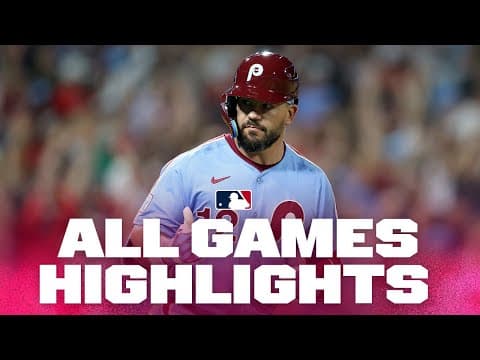Highlights from ALL GAMES on 8/28! (Kyle Schwarber's FOUR-homer game & MORE!)