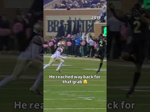 That catch took elite focus 😳 #wakeforest #accfootball #collegefootball