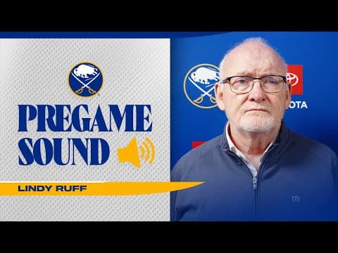 "Excited To See Him Play" | Lindy Ruff Ahead Of Konsta Helenius NHL Debut | Buffalo Sabres