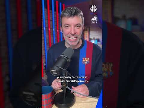 🔵🔴 BARÇA NOTÍCIES (23 d'abril) L'actualitat en 3 minuts. #shorts #fcbarcelona #news #shortvideo