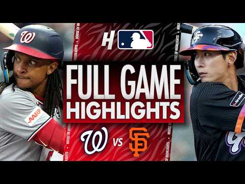 Washington Nationals vs San Francisco Giants - FULL GAME HIGHLIGHTS 🔥 June 9, 2026 MLB Season