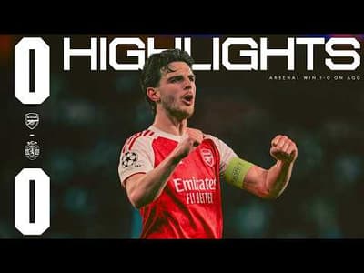 THROUGH TO THE SEMI-FINALS AGAIN | HIGHLIGHTS | Arsenal 0 - 0 Sporting CP (1-0 on agg) | UCL