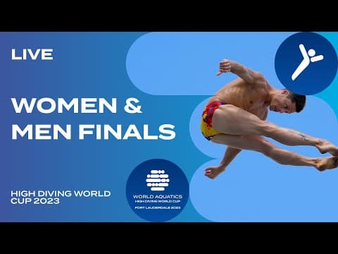 LIVE Finals: Men & Women High Diving World Cup 2023 | Fort Lauderdale