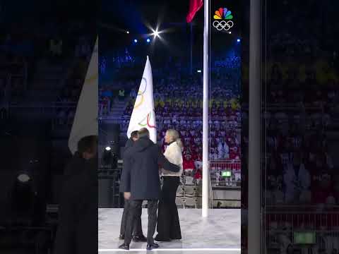 The Olympic flag has officially been handed over to French Alps 2030 🇫🇷