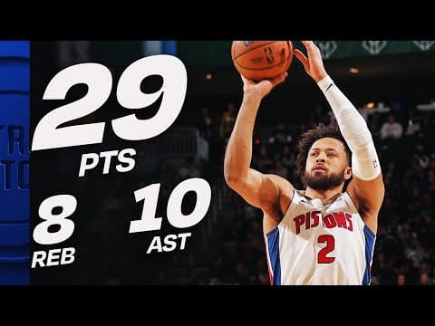 Cade Cunningham Was BALLING vs Bucks | November 22, 2025