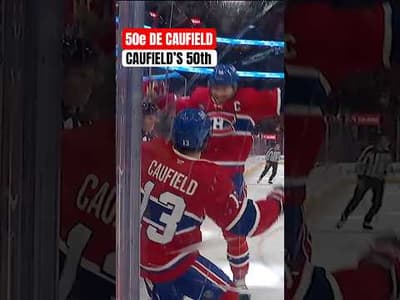 Cole Caufield has 50 goals 🚨 #NHL #Goal